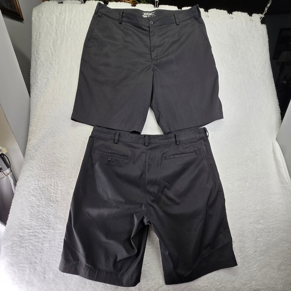 2 PAIR Nike Golf Tour Performance Shorts Mens‎ Sz 38 Dri-Fit Classic Everyday